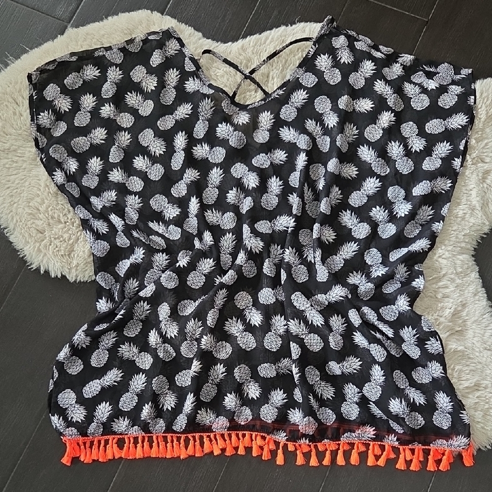 Pineapple Swim CoverUp